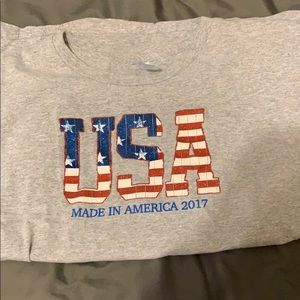 Glitter USA tee